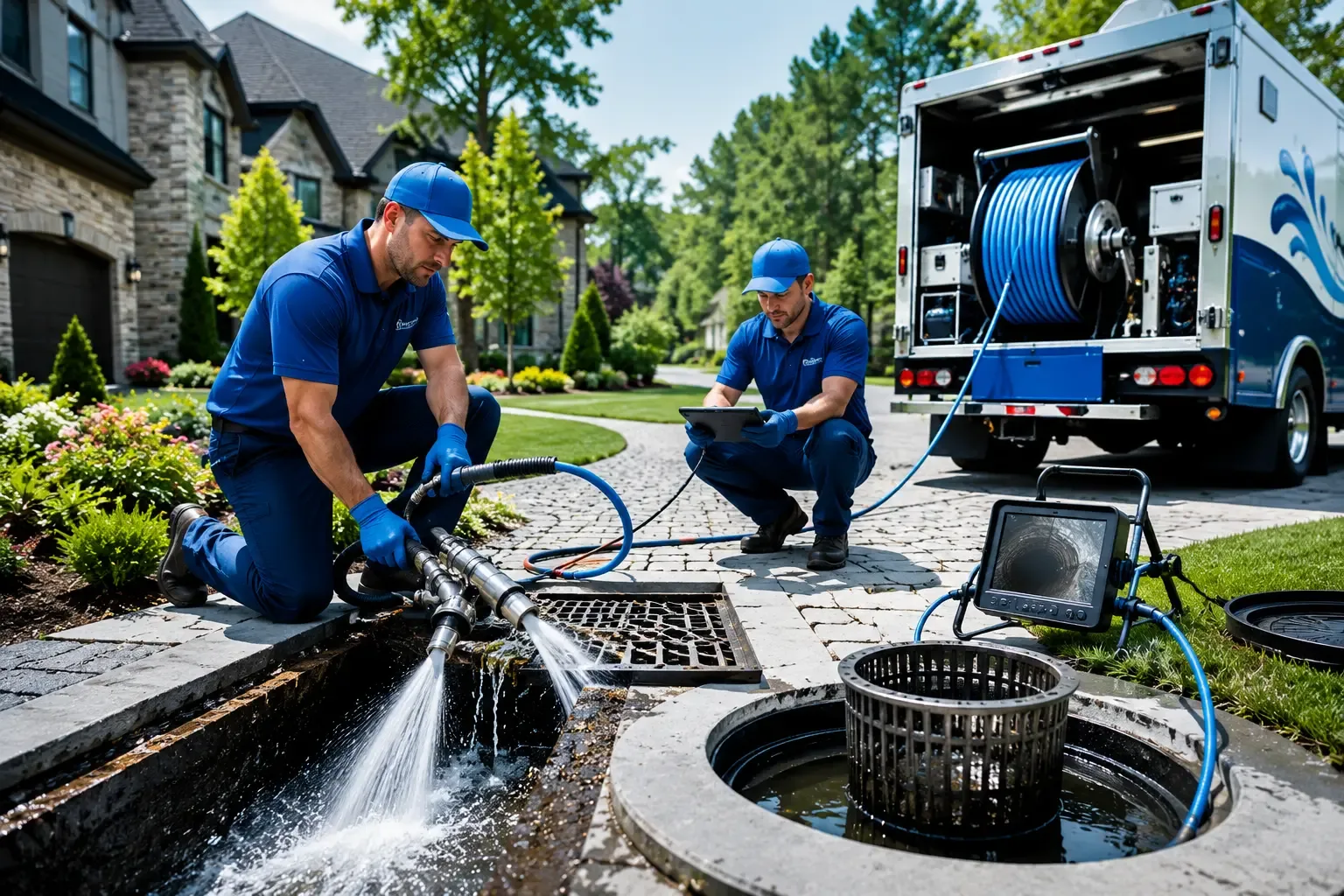 Local outdoor drain cleaning professionals in Correctionville, IA